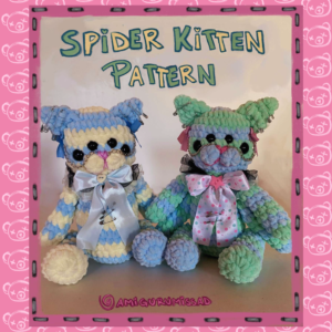 Spider Kitty Crochet Pattern (PDF Download)