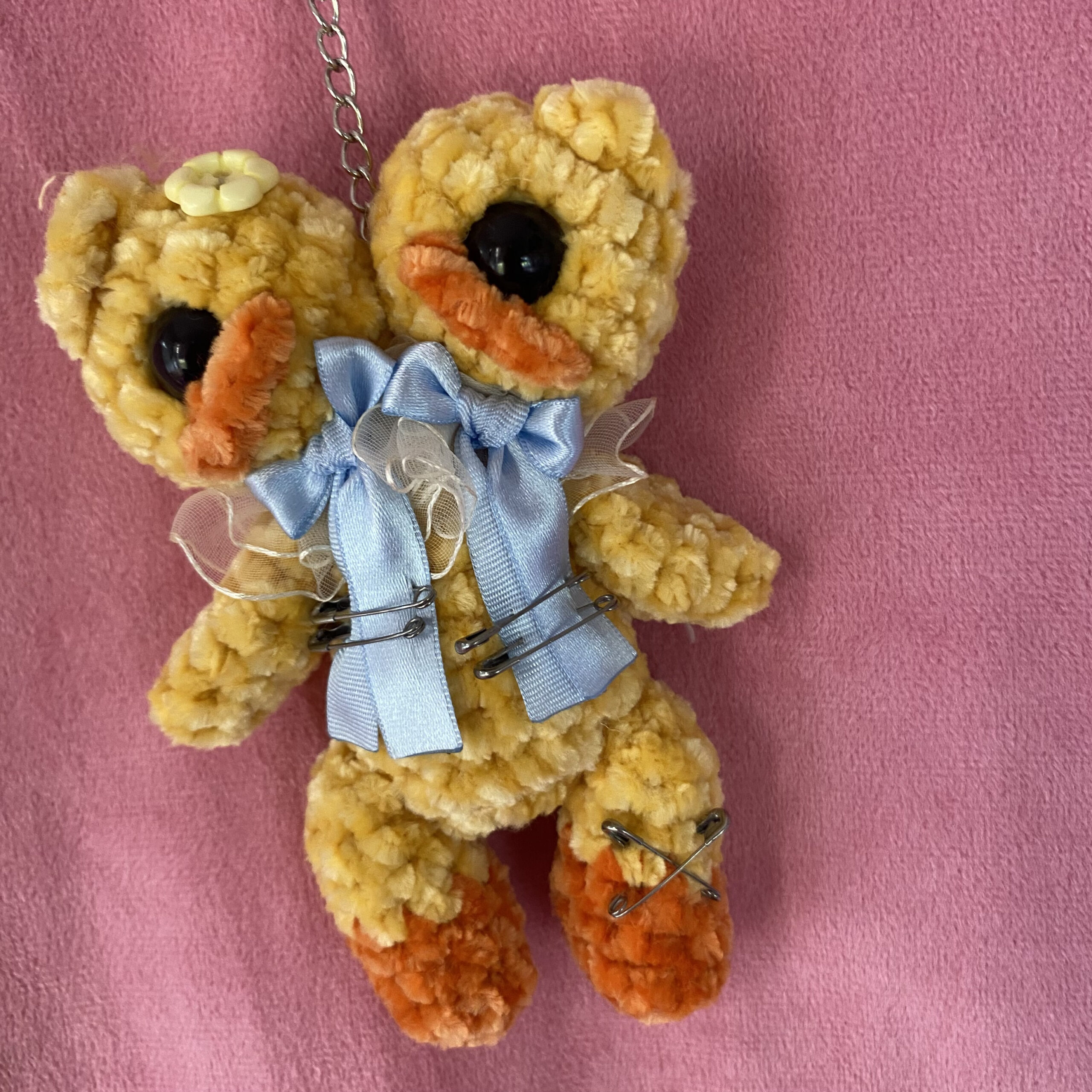 Lucky Doble 💜 | Llavero Amigurumi Patito de Dos Cabezas - Imagen 2