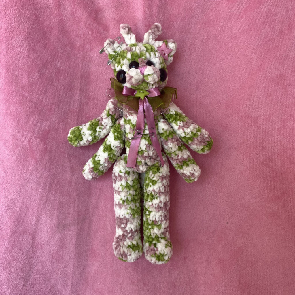 Xypy 💜 | Amigurumi Gatito Alien de Cuatro Brazos Hecho a Mano